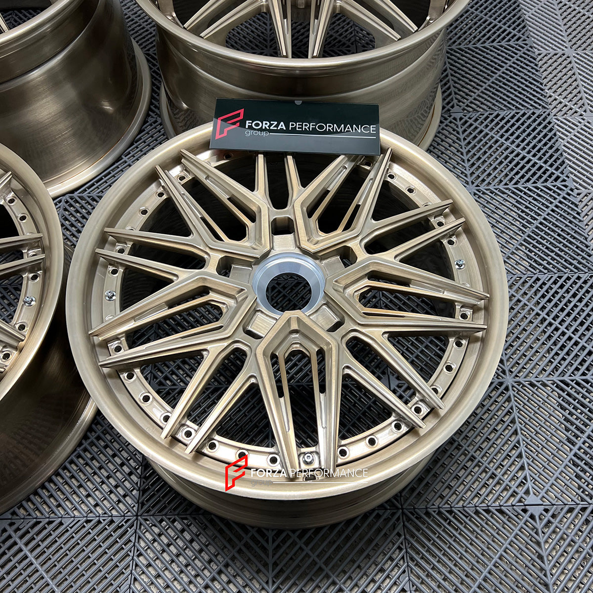 FORGED WHEELS RIMS FOR PORSCHE CONCEPT MISSION X 2027 Forza Performance custom fit buy VOSSEN EVO 5 Centerlock style design wheels