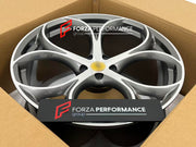 21 22 INCH FORGED WHEELS RIMS for FERRARI CALIFORNIA F149 2011 Forza Performance custom fit buy OEM Alfa Romeo Quadrifoglio style design wheels