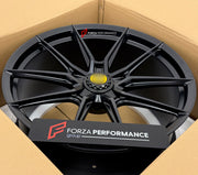 We manufacture premium quality forged wheels rims for Ferrari 488 PISTA SPIDER 2020 in any design, size, color.

WHEEL SIZE:

Front: 21 x 9.0 ET 30
Rear: 22 x 12 ET 42
PCD: 5 x 114.3
CB: 67.1
Finish: Gloss Black
Material: 6061-T6 Forged Aluminum
THIS WHEEL DESIGN CAN BE CUSTOM-MADE FOR YOUR CAR IN ANY SIZE AND COLOR OPTIONS
Available in monoblock, 2-piece, 3-piece, duoblock, beadlock
3D wheel renderings are provided according to the exact dimensions and specifications requested by the client, ensuring prop