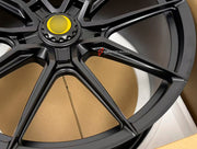 We manufacture premium quality forged wheels rims for Ferrari 488 PISTA SPIDER 2020 in any design, size, color.

WHEEL SIZE:

Front: 21 x 9.0 ET 30
Rear: 22 x 12 ET 42
PCD: 5 x 114.3
CB: 67.1
Finish: Gloss Black
Material: 6061-T6 Forged Aluminum
THIS WHEEL DESIGN CAN BE CUSTOM-MADE FOR YOUR CAR IN ANY SIZE AND COLOR OPTIONS
Available in monoblock, 2-piece, 3-piece, duoblock, beadlock
3D wheel renderings are provided according to the exact dimensions and specifications requested by the client, ensuring prop