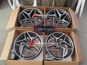 21 22 INCH FORGED WHEELS RIMS for FERRARI SF90 SPIDER STRADALE 2026 custom fit buy OEM Ferrari F8 Tributo style design wheels
