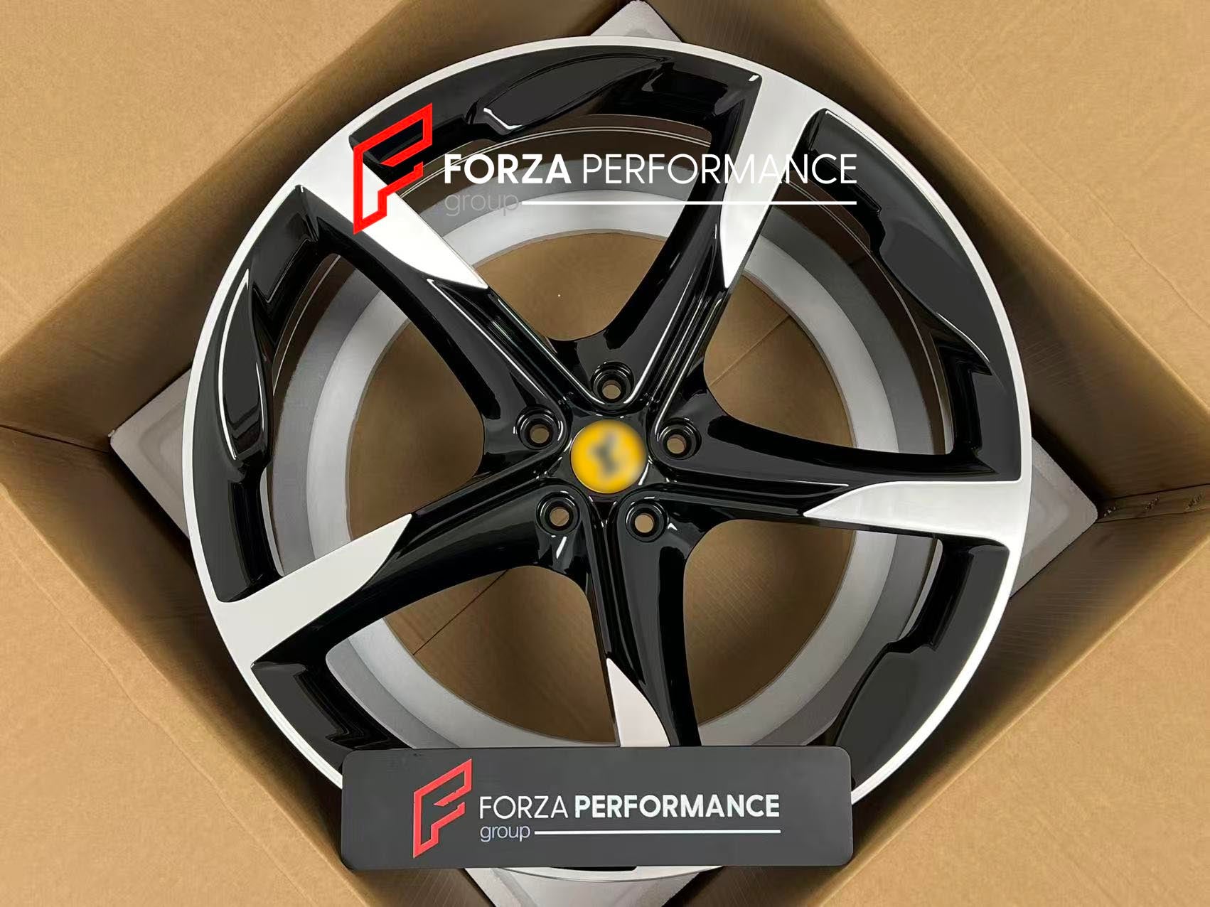 21 22 INCH FORGED WHEELS RIMS for FERRARI SF90 SPIDER STRADALE 2026 custom fit buy OEM Ferrari SF90  style design wheels