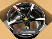 21 22 INCH FORGED WHEELS RIMS for FERRARI SF90 SPIDER STRADALE 2026 custom fit buy OEM Ferrari SF90  style design wheels
