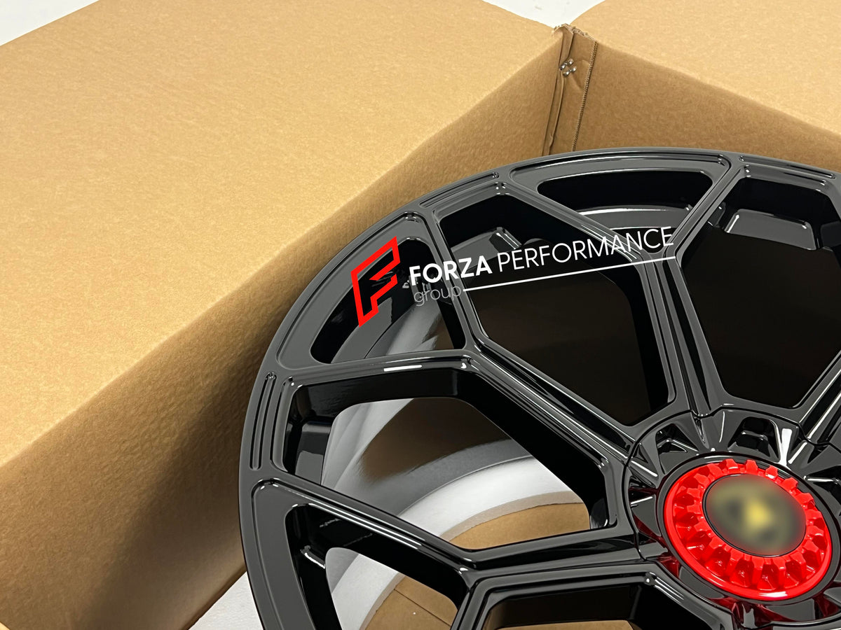 21 22 INCH FORGED WHEELS RIMS for LAMBORGHINI AVENTADOR S 2022 custom fit buy OEM Lamborghini Leirion style design wheels