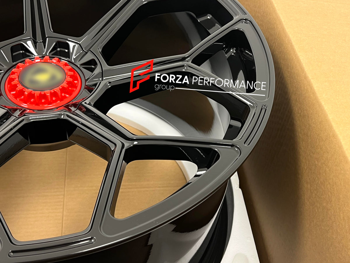 21 22 INCH FORGED WHEELS RIMS for LAMBORGHINI AVENTADOR S 2022 custom fit buy OEM Lamborghini Leirion style design wheels