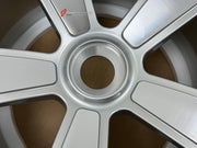 We manufacture premium quality forged wheels rims for Porsche 911 992.1 GTS 2019 - 2025 in any design, size, color.

WHEEL SIZE:

Front: 21 x 8.5 ET 40
Rear: 22 x 11.5 ET 57
PCD: 5 x 130
CB: 71.6
Finish: Gloss Silver with Machined Face
Material: 6061-T6 Forged Aluminum
THIS WHEEL DESIGN CAN BE CUSTOM-MADE FOR YOUR CAR IN ANY SIZE AND COLOR OPTIONS
Available in monoblock, 2-piece, 3-piece, duoblock, beadlock
3D wheel renderings are provided according to the exact dimensions and specifications requested by th