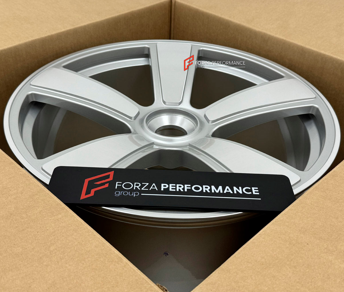 We manufacture premium quality forged wheels rims for Porsche 911 992.1 GTS 2019 - 2025 in any design, size, color.

WHEEL SIZE:

Front: 21 x 8.5 ET 40
Rear: 22 x 11.5 ET 57
PCD: 5 x 130
CB: 71.6
Finish: Gloss Silver with Machined Face
Material: 6061-T6 Forged Aluminum
THIS WHEEL DESIGN CAN BE CUSTOM-MADE FOR YOUR CAR IN ANY SIZE AND COLOR OPTIONS
Available in monoblock, 2-piece, 3-piece, duoblock, beadlock
3D wheel renderings are provided according to the exact dimensions and specifications requested by th
