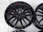 FORZA PERFORMANCE 21 INCH FORGED WHEELS RIMS for MASERATI QUATTROPORTE 2020+ custom fit OEM TITANO 670011860 670011859