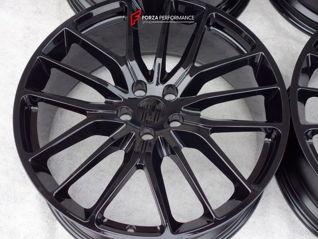 FORZA PERFORMANCE 21 INCH FORGED WHEELS RIMS for MASERATI QUATTROPORTE 2020+ custom fit OEM TITANO 670011860 670011859