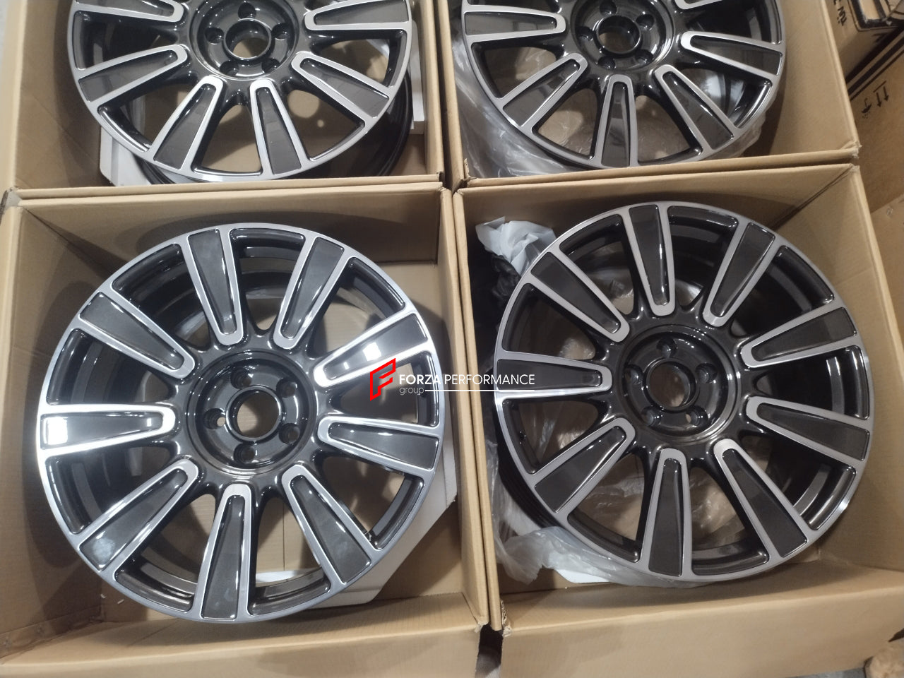 21 INCH FORGED WHEELS RIMS for ROLLS-ROYCE PHANTOM DROPHEAD COUPE 2007 ...
