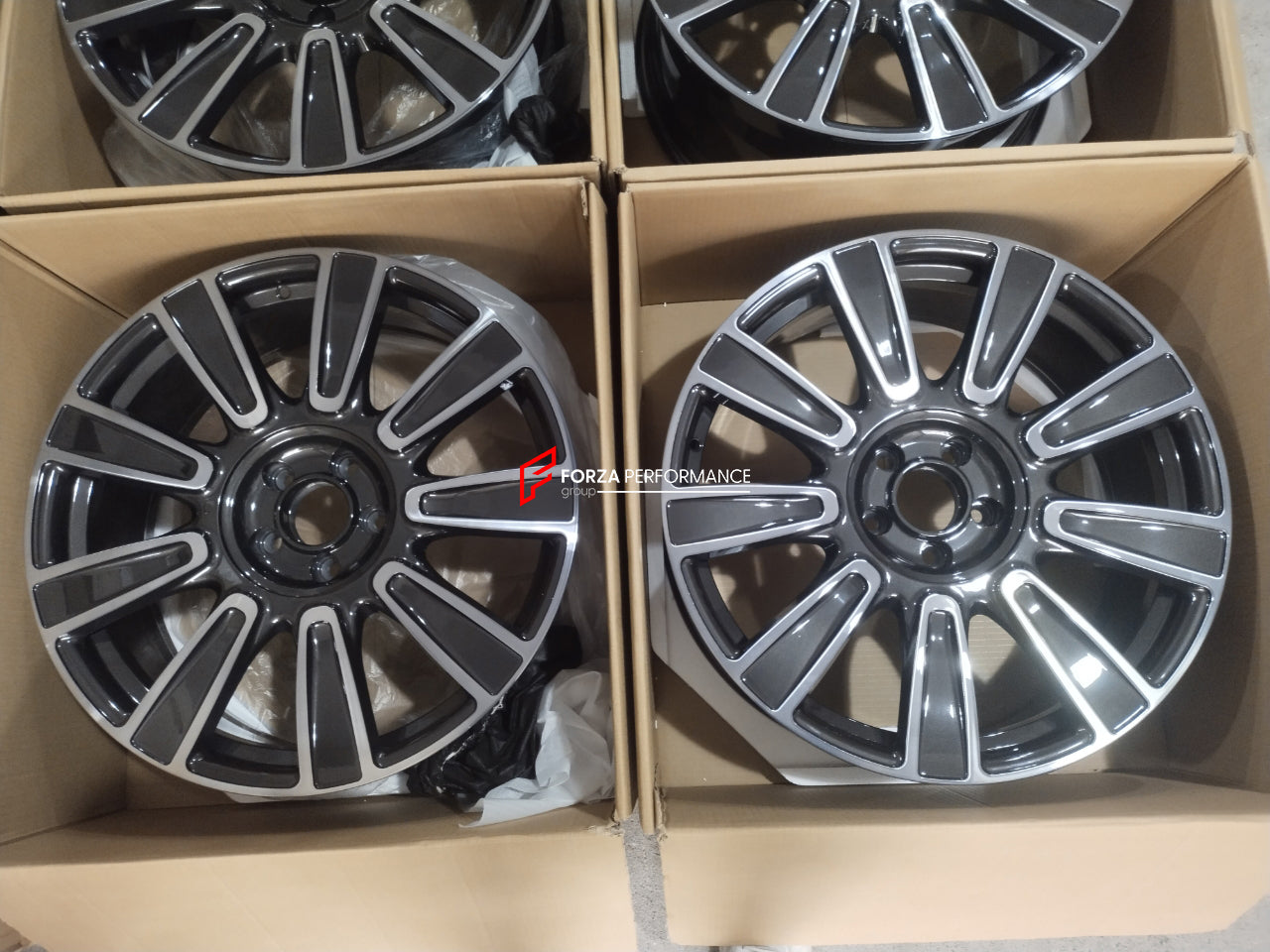 21 INCH FORGED WHEELS RIMS for ROLLS-ROYCE PHANTOM DROPHEAD COUPE 2007 ...