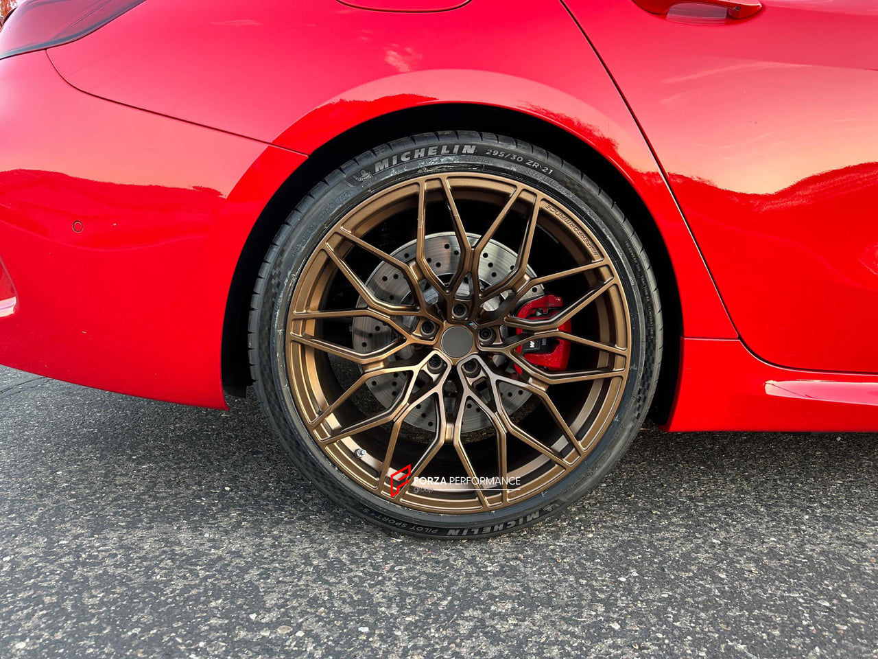 21 INCH FORGED WHEELS for BMW M8 GRAN COUPE G16 2021 FORZA PERFORMANCE 1000M DESIGN 
