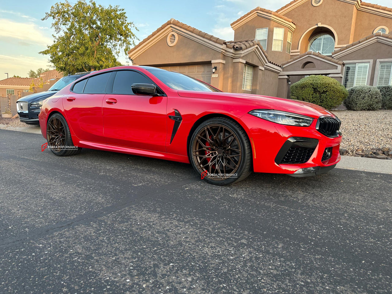21 INCH FORGED WHEELS for BMW M8 GRAN COUPE G16 2021 FORZA PERFORMANCE 1000M DESIGN 