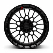 We manufacture premium quality forged wheels rims for Aston Martin DB 12 DBS 770 DBX S DBX707 Vantage S 2022+ in any design, size, color.

WHEEL SIZE:

Front: 21 x 9.5 ET 48
Rear: 21 x 11.5 ET 55
PCD: 5 x 128
CB: 75.1
Finish: Gloss Black
Material: 6061-T6 Forged Aluminum
THIS WHEEL DESIGN CAN BE CUSTOM-MADE FOR YOUR CAR IN ANY SIZE AND COLOR OPTIONS
Available in monoblock, 2-piece, 3-piece, duoblock, beadlock
3D wheel renderings are provided according to the exact dimensions and specifications requested by 