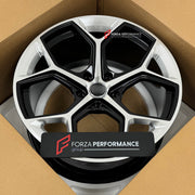 We manufacture premium quality forged wheels rims for Audi E-TRON GT 2023+ in any design, size, color.

WHEEL SIZE:

Front: 21 x 9.5 ET 45
Rear: 21 x 11.5 ET 51
PCD: 5 x 130
CB: 71.6
Finish: Gloss Black and Milling
Material: 6061-T6 Forged Aluminum
THIS WHEEL DESIGN CAN BE CUSTOM-MADE FOR YOUR CAR IN ANY SIZE AND COLOR OPTIONS
Available in monoblock, 2-piece, 3-piece, duoblock, beadlock
3D wheel renderings are provided according to the exact dimensions and specifications requested by the client, ensuring pr
