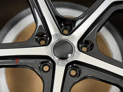 We manufacture premium quality forged wheels rims for Audi E-TRON GT 2023+ in any design, size, color.

WHEEL SIZE:

Front: 21 x 9.5 ET 45
Rear: 21 x 11.5 ET 51
PCD: 5 x 130
CB: 71.6
Finish: Gloss Black and Milling
Material: 6061-T6 Forged Aluminum
THIS WHEEL DESIGN CAN BE CUSTOM-MADE FOR YOUR CAR IN ANY SIZE AND COLOR OPTIONS
Available in monoblock, 2-piece, 3-piece, duoblock, beadlock
3D wheel renderings are provided according to the exact dimensions and specifications requested by the client, ensuring pr