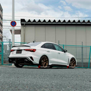 We manufacture premium quality forged wheels for AUDI RS3 8Y 2021 - 2024&nbsp;in any design, size, color.

THIS WHEEL DESIGN CAN BE CUSTOM-MADE FOR YOUR CAR IN ANY SIZE AND COLOR OPTIONS
Available in monoblock, 2-piece, 3-piece, duoblock, beadlock
3D wheel renderings are provided according to the exact dimensions and specifications requested by the client, ensuring proper fitment for their car prior to production

OPTIONS:&nbsp;

Brushed, polished, chrome, dual-color, milled face&nbsp;&nbsp;
Floating spinni