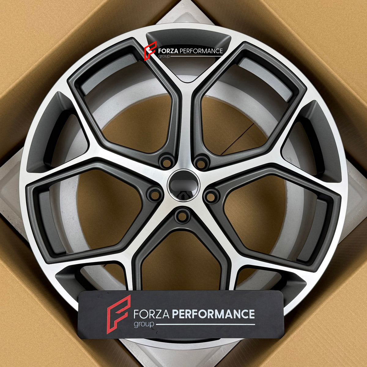 We manufacture premium quality forged wheels rims for Audi RS7 WITH CARBON CERAMIC BRAKES 2017+ in any design, size, color.

WHEEL SIZE:

Front: 21 x 10 ET 30
Rear: 21 x 10 ET 30
PCD: 5 x 112
CB: 66.5
Finish: Satin Dark Gunmetal with Machined Face
Material: 6061-T6 Forged Aluminum
THIS WHEEL DESIGN CAN BE CUSTOM-MADE FOR YOUR CAR IN ANY SIZE AND COLOR OPTIONS
Available in monoblock, 2-piece, 3-piece, duoblock, beadlock
3D wheel renderings are provided according to the exact dimensions and specifications req