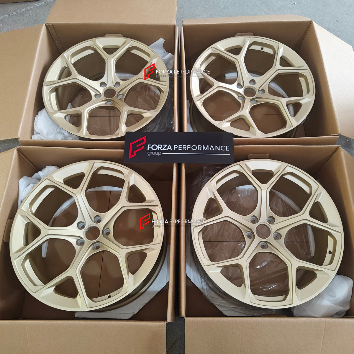 We manufacture premium quality forged wheels rims for Audi S8 2017+ in any design, size, color.

WHEEL SIZE:

Front: 21 x 9.0 ET 25
Rear: 21 x 9.0 ET 20
PCD: 5 x 112
CB: 66.5
Weight: 9.00 kg (19.84 lbs)
Finish: Light Satin Gold
Material: 6061-T6 Forged Aluminum
THIS WHEEL DESIGN CAN BE CUSTOM-MADE FOR YOUR CAR IN ANY SIZE AND COLOR OPTIONS
Available in monoblock, 2-piece, 3-piece, duoblock, beadlock
3D wheel renderings are provided according to the exact dimensions and specifications requested by the client