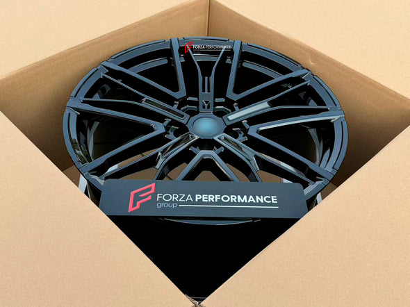 21 INCH FORZA PERFORMANCE FORGED WHEELS RIMS for BMW 5 SERIES G60 2024 custom fit OEM 951M