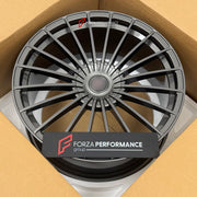 We manufacture premium quality forged wheels rims for BMW 8 SERIES G15 2018+ in any design, size, color.

WHEEL SIZE:

Front: 21 x 9.0 ET 24
Rear: 21 x 10.5 ET 38
PCD: 5 x 112
CB: 66.5
Finish: Gloss Gunmetal
Material: 6061-T6 Forged Aluminum
THIS WHEEL DESIGN CAN BE CUSTOM-MADE FOR YOUR CAR IN ANY SIZE AND COLOR OPTIONS
Available in monoblock, 2-piece, 3-piece, duoblock, beadlock
3D wheel renderings are provided according to the exact dimensions and specifications requested by the client, ensuring proper fi