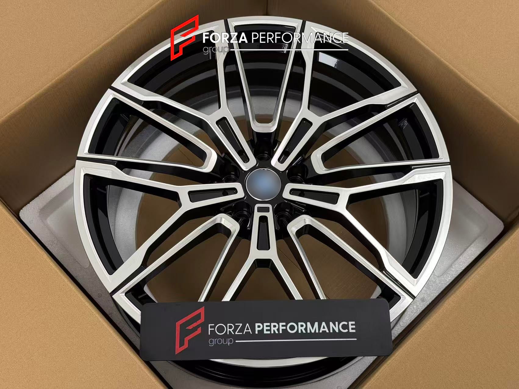 21 INCH FORGED WHEELS RIMS for BMW i5 M60 G60 2024 FORZA PERFORMANCE custom fit buy OEM 825M style wheels