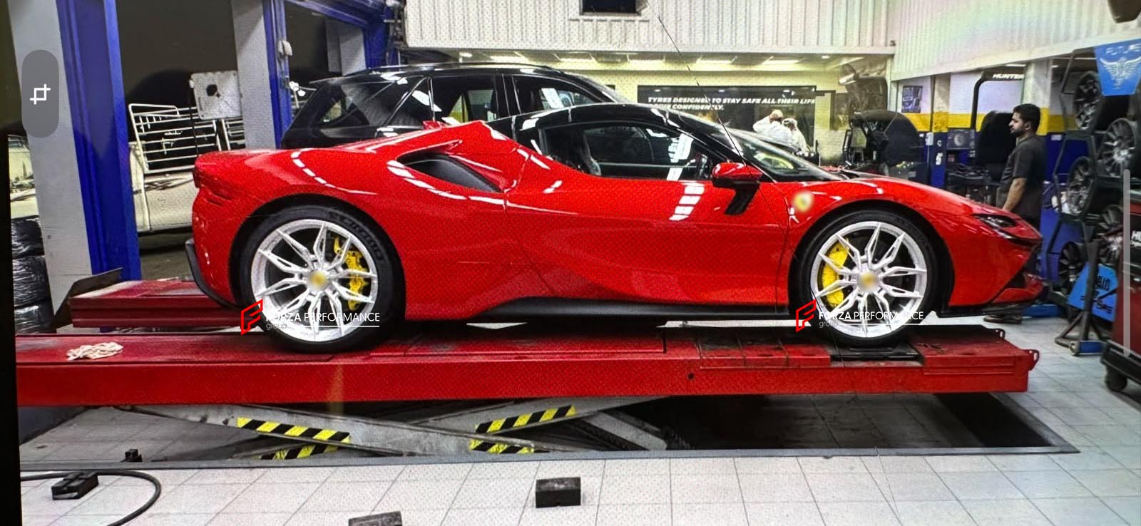21 INCH FORGED WHEELS RIMS for FERRARI SF90 2024 custom fit NOVITEC X VOSSEN NF11 style design wheels
