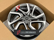 21 INCH FORGED WHEELS RIMS for LAND ROVER RANGE ROVER SPORT L494 2022 P400 P525 SVR P575 Forza Performance custom fit buy OEM Land Rover Discovery style design wheels