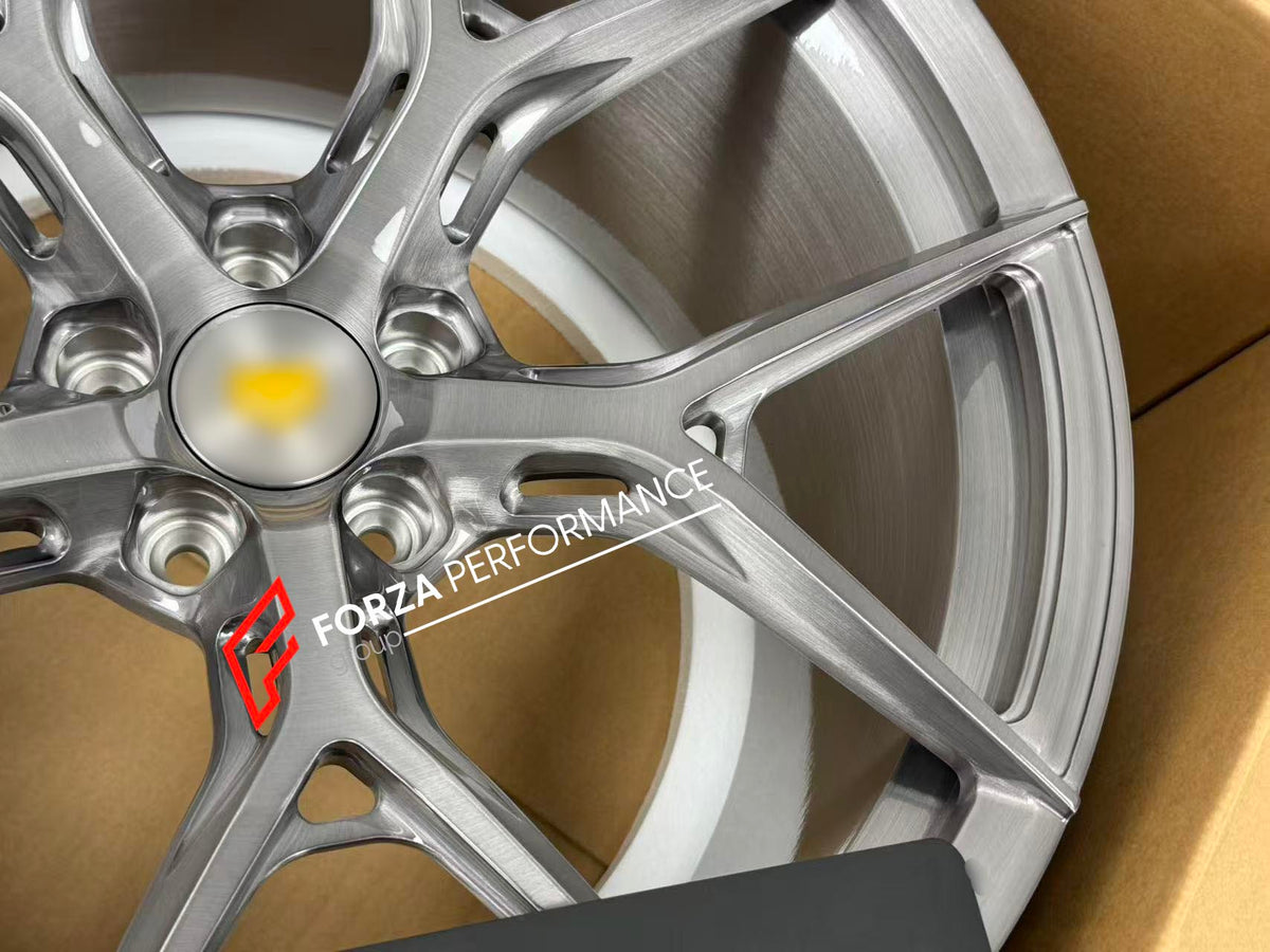 21 INCH FORGED WHEELS RIMS for MERCEDES BENZ AMG GT R 2018 BR190 custom fit buy VOSSEN HF-5 style design wheels