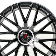 21 INCH FORGED WHEELS RIMS for MERCEDES-BENZ E53 AMG W214 S214 2025 custom fit OEM CROSS SPOKES A2144011300 A2144011400