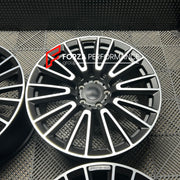 21 INCH FORGED WHEELS RIMS for MERCEDES BENZ G CLASS W463 G63 2017 custom fit buy OEM Mercedes-Benz AMG 10-double-spoke style design wheels