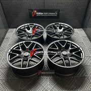 21 INCH FORGED WHEELS RIMS for MERCEDES BENZ GLC 63S COUPE 2018 custom fit buy OEM Mercedes AMG GT 43 53 63 S A2904010900 style design wheels