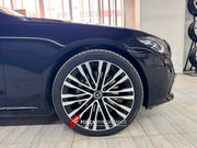 21 INCH FORGED WHEELS RIMS for MERCEDES BENZ S CLASS W223 2022 custom fit buy 10 Double Spoke OEM 10A22340137007X23