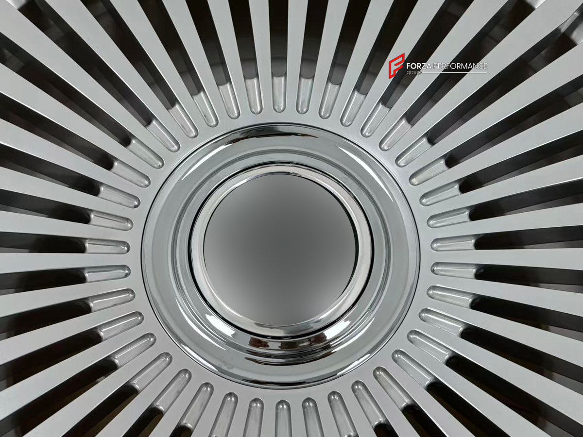 We manufacture premium quality forged wheels rims for Mercedes Benz Maybach S-Class 2026 Z223 in any design, size, color.

WHEEL SIZE:

Front: 21 x 9.0 ET 29
Rear: 21 x 9.0 ET 29
PCD: 5 x 112
CB: 66.5
Finish: Polished
Material: 6061-T6 Forged Aluminum
THIS WHEEL DESIGN CAN BE CUSTOM-MADE FOR YOUR CAR IN ANY SIZE AND COLOR OPTIONS
Available in monoblock, 2-piece, 3-piece, duoblock, beadlock
3D wheel renderings are provided according to the exact dimensions and specifications requested by the client, ensuring