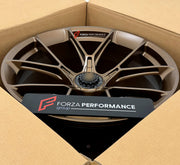 We manufacture premium quality forged wheels rims for Porsche 718 Cayman GT4 2024 in any design, size, color.

WHEEL SIZE:

Front: 21 x 11.5 ET 22
Rear: 21 x 11.5 ET 22
PCD: 5 x 112
CB: 66.5
Finish: Dark Satin Bronze
Material: 6061-T6 Forged Aluminum
THIS WHEEL DESIGN CAN BE CUSTOM-MADE FOR YOUR CAR IN ANY SIZE AND COLOR OPTIONS
Available in monoblock, 2-piece, 3-piece, duoblock, beadlock
3D wheel renderings are provided according to the exact dimensions and specifications requested by the client, ensuring 