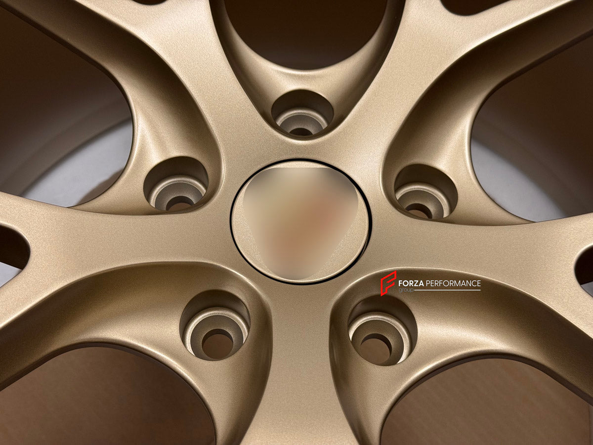 We manufacture premium quality forged wheels rims for Porsche Panamera Turbo 2025 in any design, size, color.

WHEEL SIZE:

Front: 21 x 9.5 ET 60
Rear: 21 x 11.5 ET 65
PCD: 5 x 130
CB: 71.6
Finish: Satin Gold
Material: 6061-T6 Forged Aluminum


THIS WHEEL DESIGN CAN BE CUSTOM-MADE FOR YOUR CAR IN ANY SIZE AND COLOR OPTIONS
Available in monoblock, 2-piece, 3-piece, duoblock, beadlock
3D wheel renderings are provided according to the exact dimensions and specifications requested by the client, ensuring proper