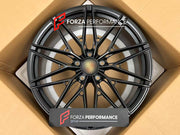 21 INCH FORGED WHEELS RIMS for PORSCHE PANAMERA TURBO S E HYBRID 2018 Forza Performance custom fit buy OEM RS Spyder Design style design wheels