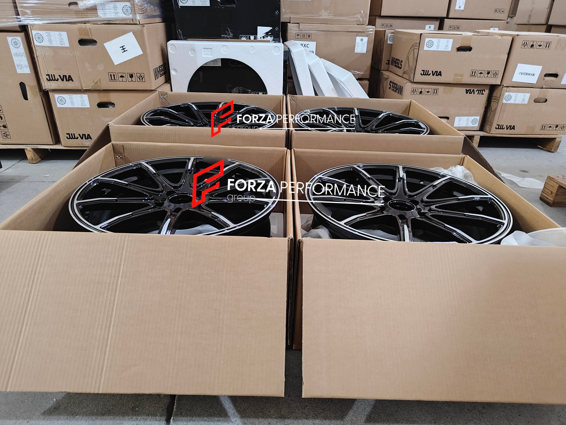 21 INCH FORGED WHEELS RIMS for PORSCHE TAYCAN 2025 Forza Performance custom fit buy Monoblock Z style design wheels