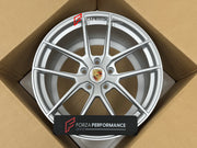 FORGED WHEELS RIMS FOR PORSCHE 718 BOXSTER EV 2027+ Forza Performance custom fit buy OEM TAYCAN 9J1 9J1601025CK 9J1601025CL