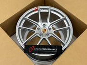 21 INCH FORGED WHEELS RIMS for PORSCHE TAYCAN 4S CROSS TURISMO J1 2023 custom fit OEM TAYCAN 9J1 9J1601025CK 9J1601025CL