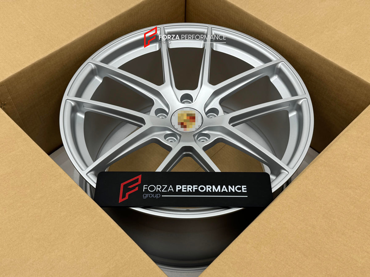 FORGED WHEELS RIMS FOR PORSCHE 718 BOXSTER EV 2027+ Forza Performance custom fit buy OEM TAYCAN 9J1 9J1601025CK 9J1601025CL