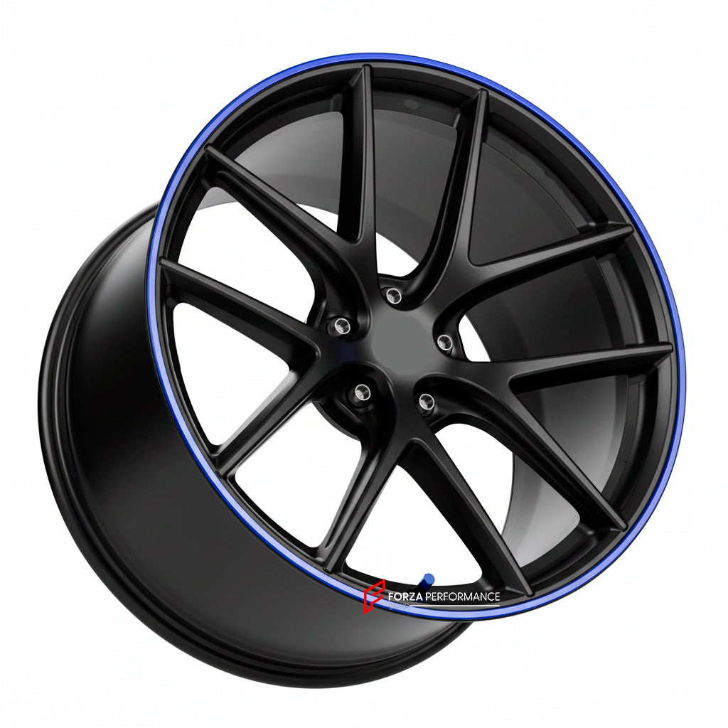 We manufacture premium quality forged wheels for PORSHE 911 GT3 2024+&nbsp;in any design, size, color.

THIS WHEEL DESIGN CAN BE CUSTOM-MADE FOR YOUR CAR IN ANY SIZE AND COLOR OPTIONS
Available in monoblock, 2-piece, 3-piece, duoblock, beadlock
3D wheel renderings are provided according to the exact dimensions and specifications requested by the client, ensuring proper fitment for their car prior to production

OPTIONS:

Brushed, polished, chrome, dual-color, milled face
Floating spinning center caps, alloy
