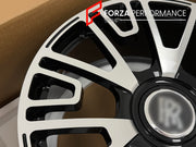 21 INCH FORGED WHEELS RIMS for ROLLS ROYCE WRAITH 2014 FORZA custom fit buy MANSORY V.6 STYLE wheels