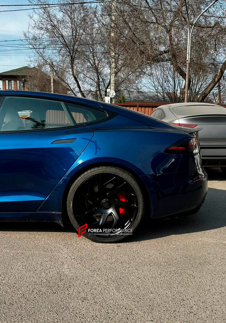 21 INCH FORGED WHEELS RIMS for TESLA MODEL S PLAID REFRESH 2023 custom fit OEM