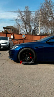21 INCH FORGED WHEELS RIMS for TESLA MODEL S PLAID REFRESH 2023 custom fit OEM