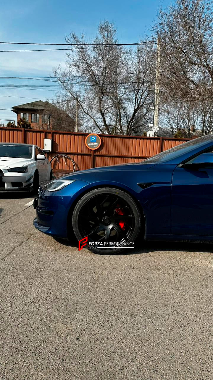 21 INCH FORGED WHEELS RIMS for TESLA MODEL S PLAID REFRESH 2023 custom fit OEM