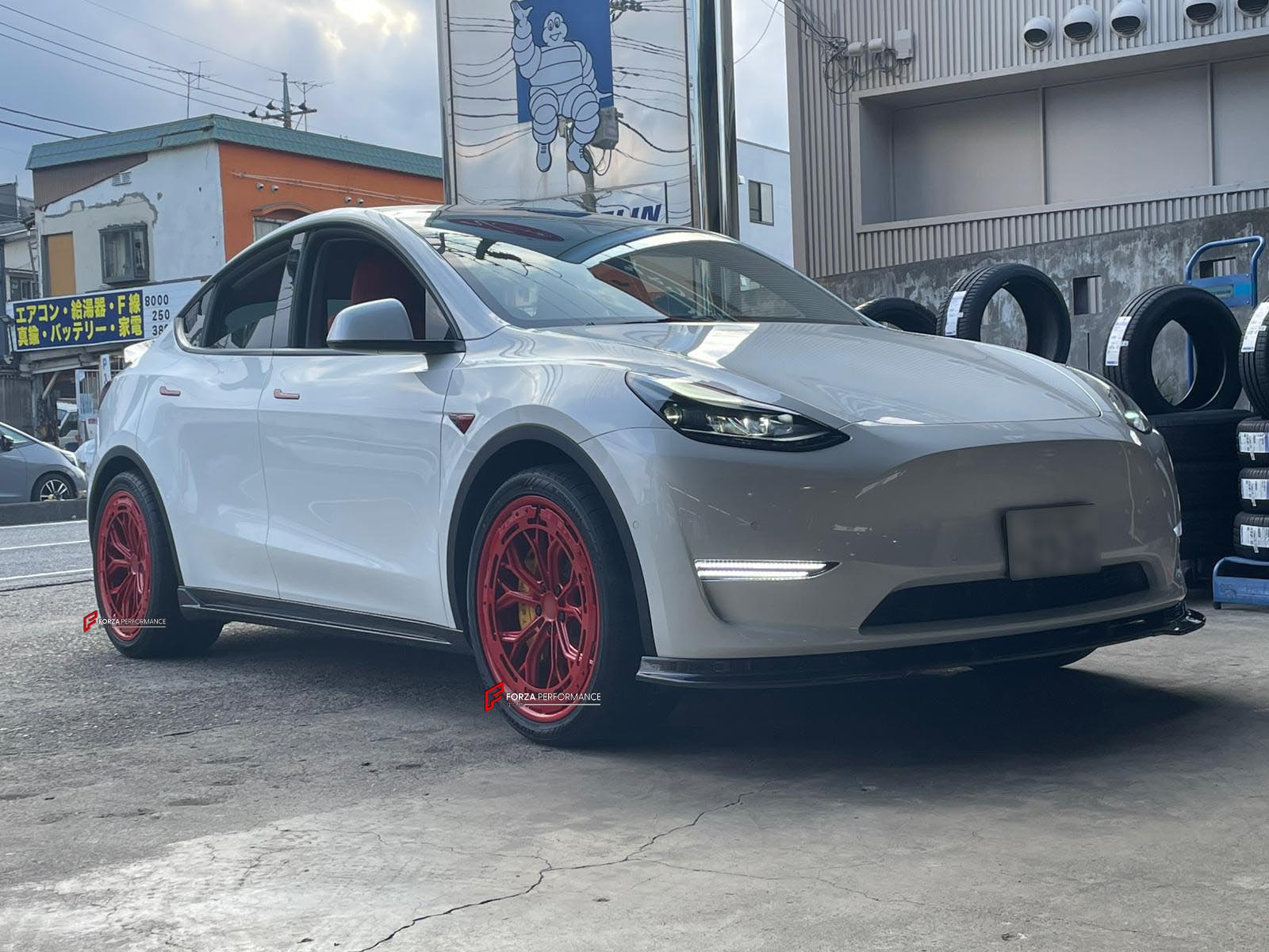 21 INCH FORGED WHEELS RIMS for TESLA MODEL Y 2022 FORZA PERFORMANCE custom fit