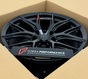 We manufactured premium quality forged wheels rims for our client's Toyota Sequoia 2022+ with the following specifications:

WHEEL SIZE:

Front: 21 x 10 ET 35
Rear: 21 x 10 ET 35
PCD: 6 x 139.7
CB: 95.1
Finish: Satin Black
Material: 6061-T6 Forged Aluminum
THIS WHEEL DESIGN CAN BE CUSTOM-MADE FOR YOUR CAR IN ANY SIZE AND COLOR OPTIONS
Available in monoblock, 2-piece, 3-piece, duoblock, beadlock
3D wheel renderings are provided according to the exact dimensions and specifications requested by the client, ens