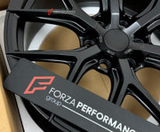 We manufactured premium quality forged wheels rims for our client's Toyota Sequoia 2022+ with the following specifications:

WHEEL SIZE:

Front: 21 x 10 ET 35
Rear: 21 x 10 ET 35
PCD: 6 x 139.7
CB: 95.1
Finish: Satin Black
Material: 6061-T6 Forged Aluminum
THIS WHEEL DESIGN CAN BE CUSTOM-MADE FOR YOUR CAR IN ANY SIZE AND COLOR OPTIONS
Available in monoblock, 2-piece, 3-piece, duoblock, beadlock
3D wheel renderings are provided according to the exact dimensions and specifications requested by the client, ens