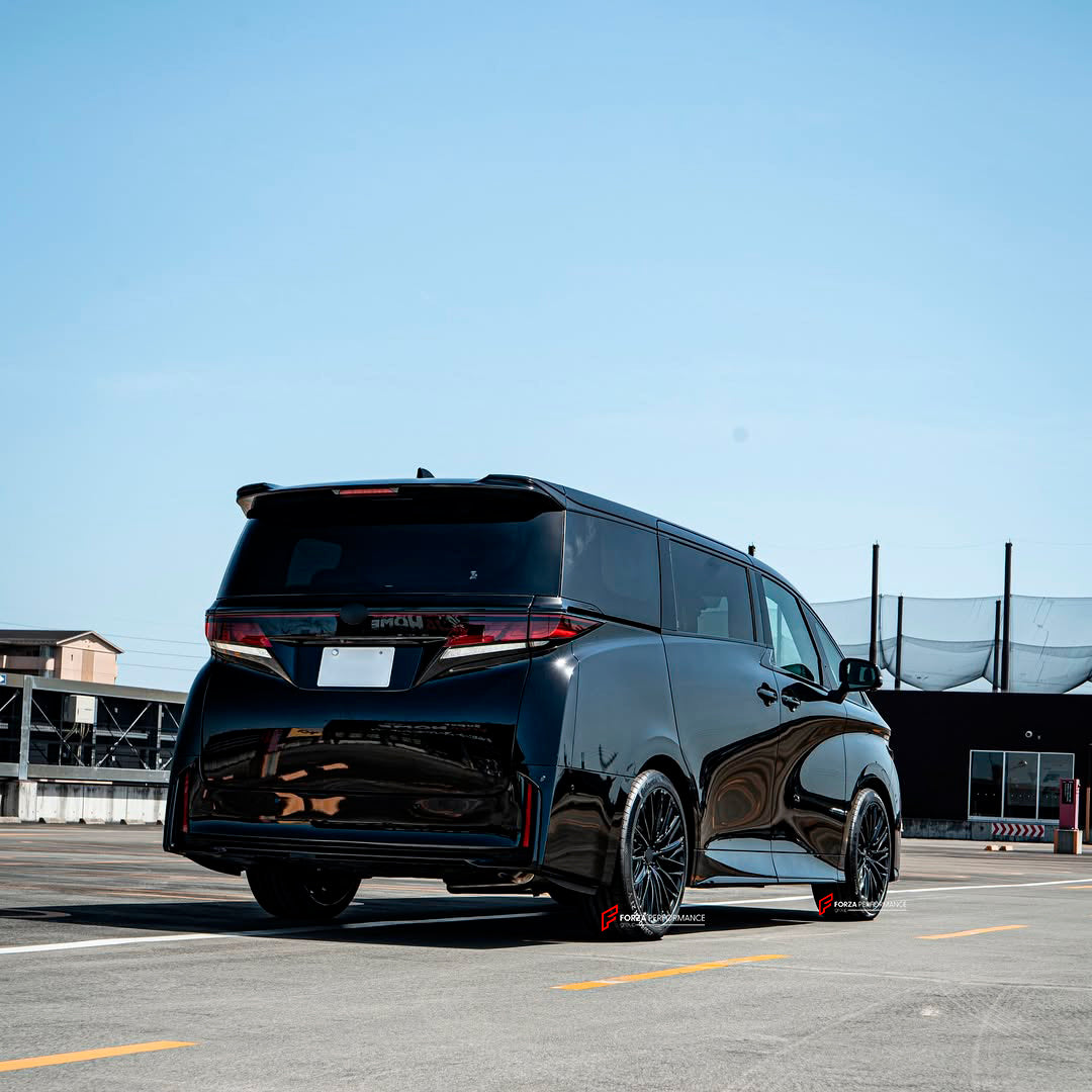 We manufactured premium quality forged wheels rims for our client's TOYOTA VELLFIRE III AH40 2023 - 2026 with the following specifications:

WHEEL SIZE:

PCD: 5 x 120
CB: 60.1
THIS WHEEL DESIGN CAN BE CUSTOM-MADE FOR YOUR CAR IN ANY SIZE AND COLOR OPTIONS
Available in monoblock, 2-piece, 3-piece, duoblock, beadlock
3D wheel renderings are provided according to the exact dimensions and specifications requested by the client, ensuring proper fitment for their car prior to production

OPTIONS: 

Brus